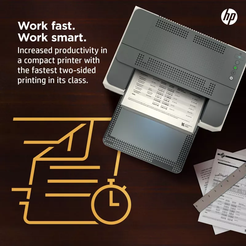 HP LaserJet M209dw Printer, Laser, 600 x 600 DPI, A4, 29 ppm, Duplex printing, White