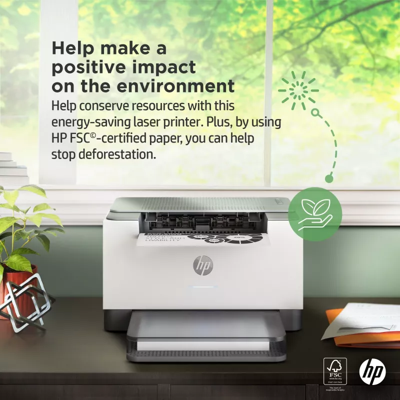 HP LaserJet M209dw Printer, Laser, 600 x 600 DPI, A4, 29 ppm, Duplex printing, White
