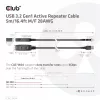CLUB3D USB 3.2 Gen1 Active Repeater Cable 5m/ 16.4 ft M/F 28AWG