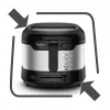 Tefal Uno FF215D Single 1.8 L Stand-alone 1600 W Deep fryer Black, Stainless steel