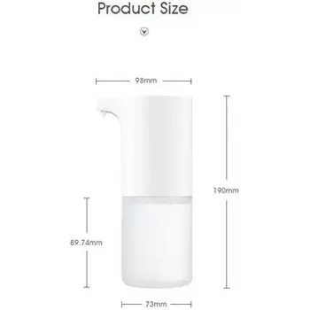 Xiaomi Mi Automatic Foaming soap dispenser White (soap dish must be purchased separately)