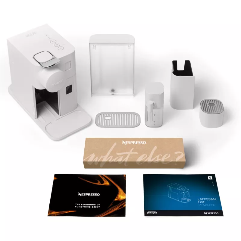 Espresso machine De’Longhi EN510.B Lattissima One — 1 L water tank, 0.125 L milk tank, 19 bar, Nespresso capsules, touch control