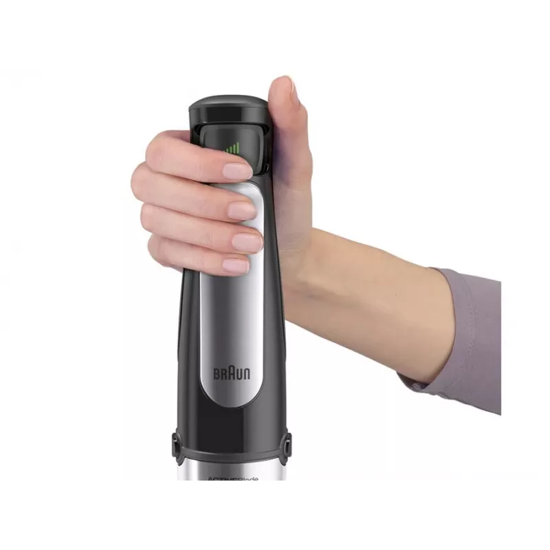 Braun MQ 7025X 0.6 L Immersion blender 1000 W Black, Stainless steel