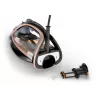 Tefal Ultimate Pure FV9845 steam iron, 3200 W, Durilium AirGlide Autoclean soleplate, 60 g/min continuous steam, 260 g/min steam boost, 350 ml tank, vertical steam, black/copper