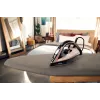 Tefal Ultimate Pure FV9845 steam iron, 3200 W, Durilium AirGlide Autoclean soleplate, 60 g/min continuous steam, 260 g/min steam boost, 350 ml tank, vertical steam, black/copper