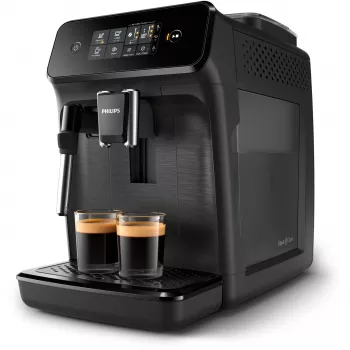 Espresso machine Philips EP1220/00 — fully automatic, 1.8 L water tank, 275 g bean hopper, 15 bar, ceramic grinder, 12 grind settings, black