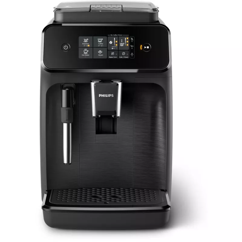 Espresso machine Philips EP1220/00 — fully automatic, 1.8 L water tank, 275 g bean hopper, 15 bar, ceramic grinder, 12 grind settings, black