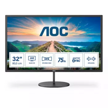 AOC V4 Q32V4 computer monitor 80 cm (31.5 inch) 2560 x 1440 pixels 2K Ultra HD LED Black