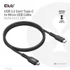 CLUB3D USB 3.2 Gen1 Type-C to Micro USB Cable M/M 1m /3.28ft