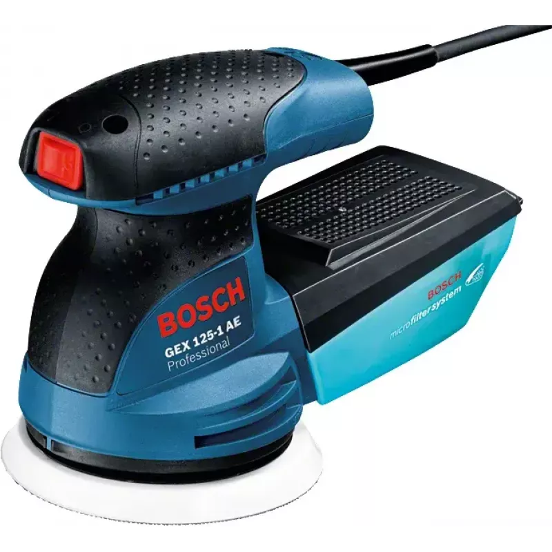 Bosch GEX 125-1 AE Orbital sander 12000 RPM 24000 OPM Blue