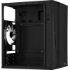 PC case AEROCOOL CS107V2 Mini Tower — Black, microATX/Mini-ITX, 2x120mm fans, 1x3.5 inch + 2x2.5 inch bays