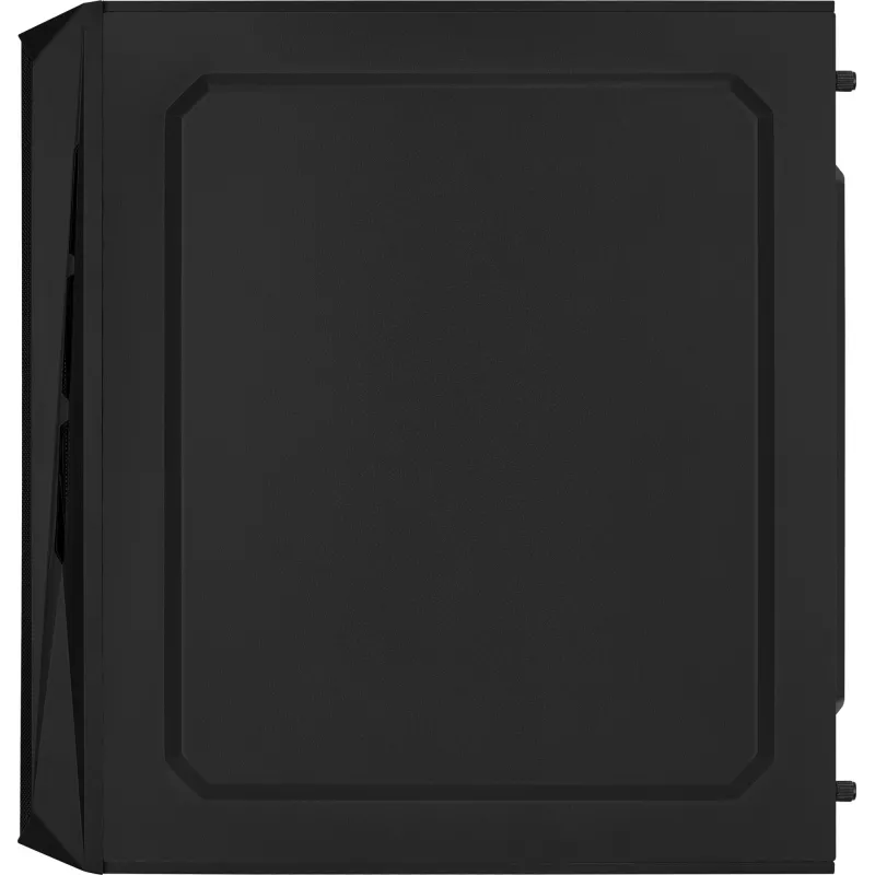 PC case AEROCOOL CS107V2 Mini Tower — Black, microATX/Mini-ITX, 2x120mm fans, 1x3.5 inch + 2x2.5 inch bays
