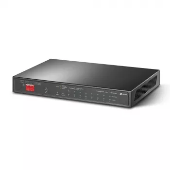 TP-Link TL-SG1210MP network switch Unmanaged Gigabit Ethernet (10/100/1000) Power over Ethernet (PoE) Black