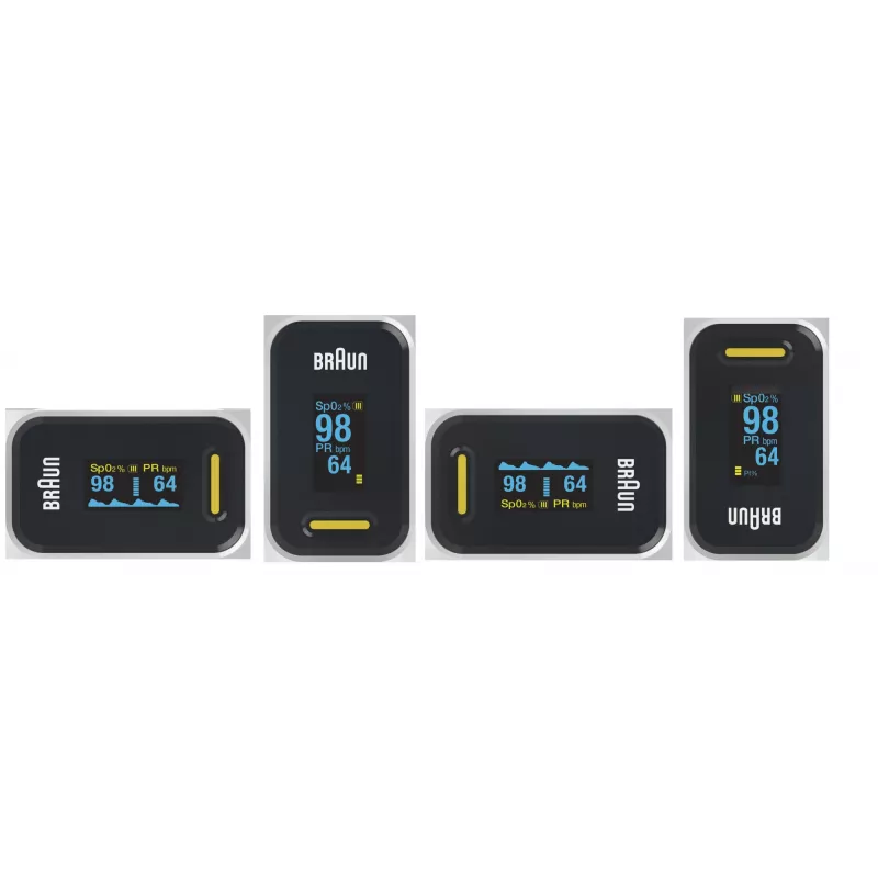 Braun YK-81CEU Pulse Oximeter 1, black