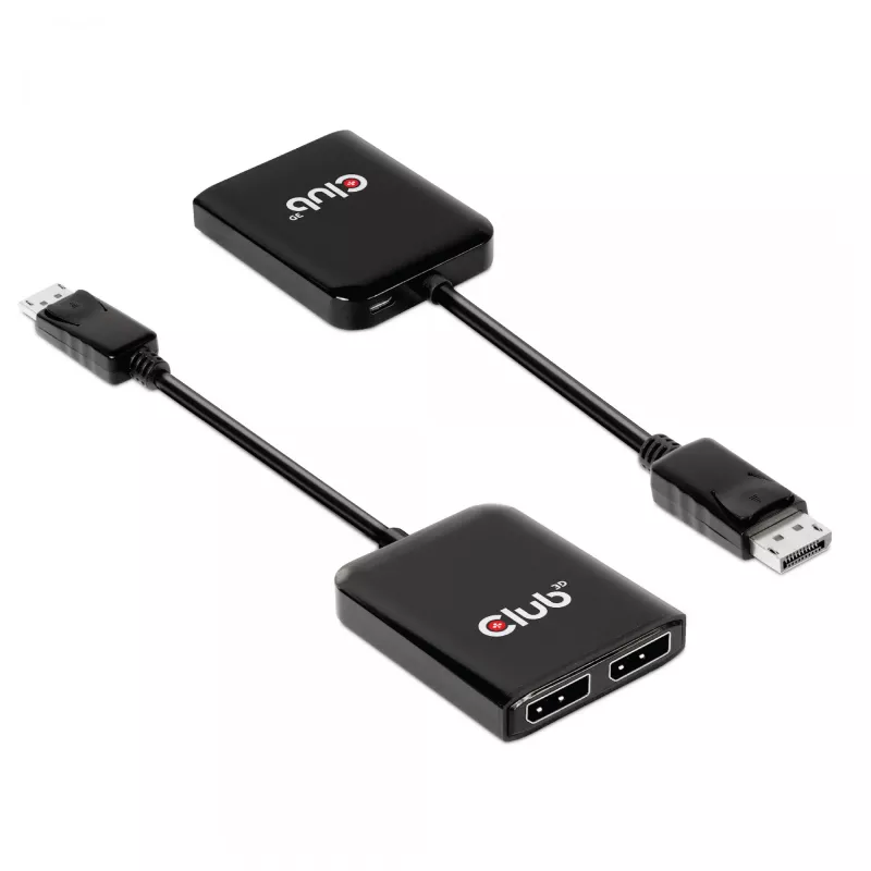 MST hub DisplayPort 1.4 to DisplayPort + HDMI 4K60Hz CLUB3D CSV-7220
