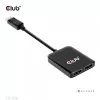 MST hub DisplayPort 1.4 to DisplayPort + HDMI 4K60Hz CLUB3D CSV-7220