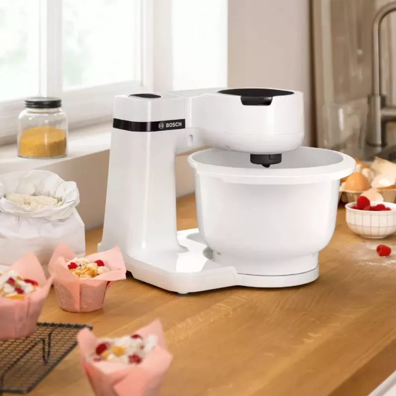 Food processor Bosch Serie 2 MUMS2AW00 — 700 W, 3.8 L bowl, 4 speeds, white