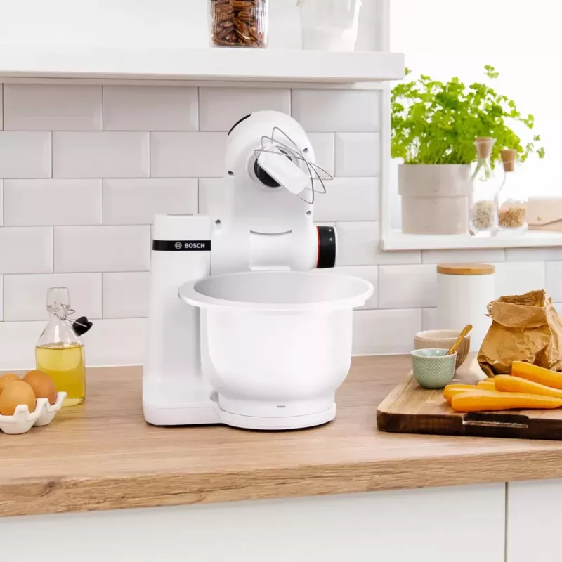 Food processor Bosch Serie 2 MUMS2AW00 — 700 W, 3.8 L bowl, 4 speeds, white