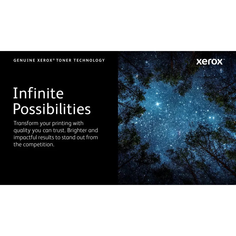 Xerox Genuine ® C230 Color Printer/C235 Color Multifunction Printer Black Standard capacity Toner Cartridge (1500 Pages) - 006R04383