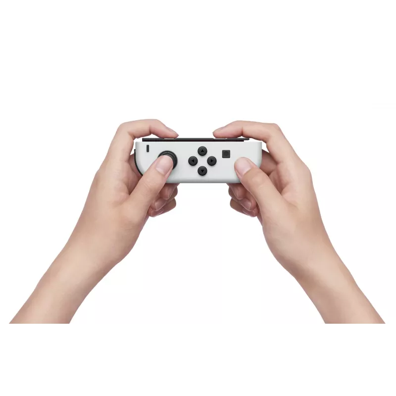 Nintendo Switch OLED, Nintendo Switch, NVIDIA Custom Tegra, White, Analogue / Digital, Home button, Power button, Buttons