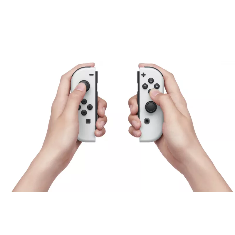 Nintendo Switch OLED, Nintendo Switch, NVIDIA Custom Tegra, White, Analogue / Digital, Home button, Power button, Buttons