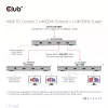 CLUB3D Certified Thunderbolt™4 Portable 5-in-1 Hub with Smart Power