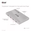 CLUB3D Certified Thunderbolt™4 Portable 5-in-1 Hub with Smart Power