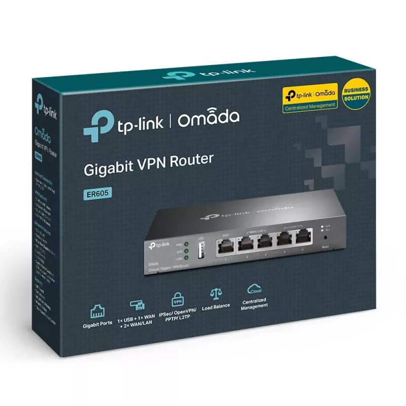 Router TP-Link SafeStream Gigabit Multi-WAN VPN TL-R605