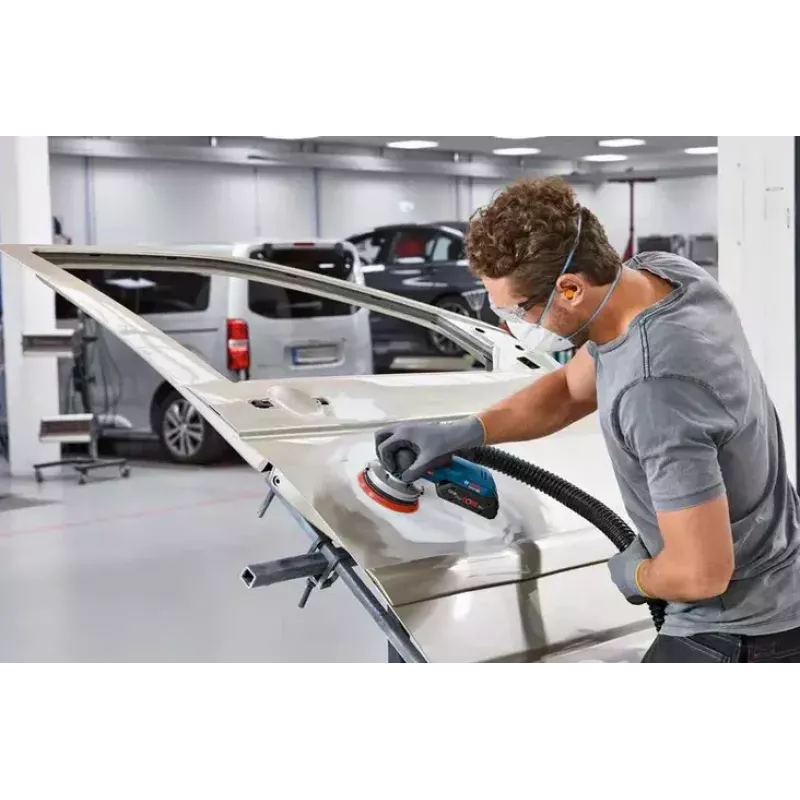 Bosch GEX 18V-125 Professional Random orbital sander 10000 RPM 20000 OPM Black, Blue, Grey, Red