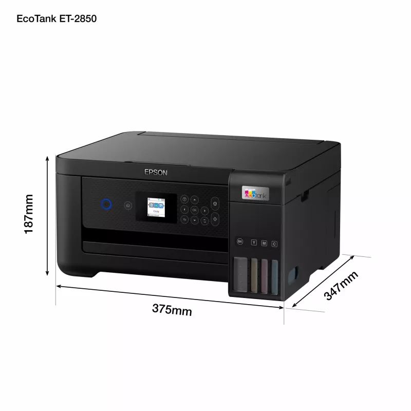 Epson EcoTank ET-2850 A4 Multifunction Wi-Fi Ink Tank Printer