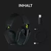 LOGITECH G435 Lightspeed Wireless Gaming Headset- Black