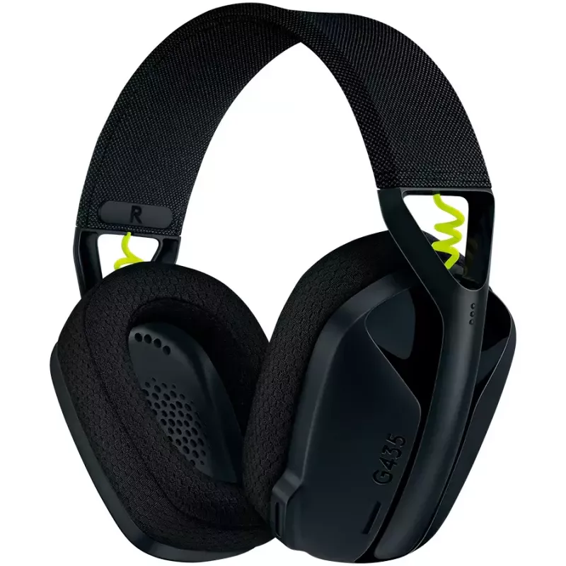 LOGITECH G435 Lightspeed Wireless Gaming Headset- Black
