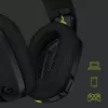 LOGITECH G435 Lightspeed Wireless Gaming Headset- Black