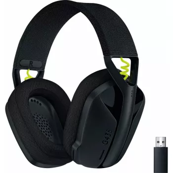 LOGITECH G435 Lightspeed Wireless Gaming Headset- Black
