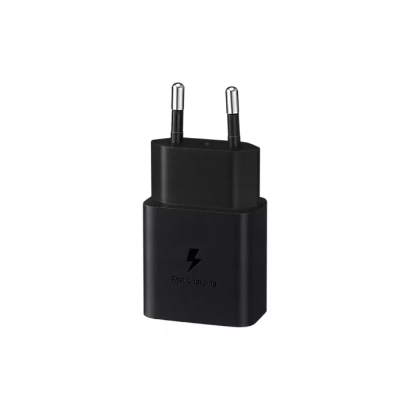 Mobile charger Samsung EP-T1510XBEGEU, USB-C 1 port, 9V/1.67A output, 1 m cable, black