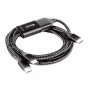 CLUB3D USB Type-C, Y charging cable to 2x USB Type-C max. 100W, 1.83m/6ft M/M