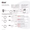 CLUB3D USB Type-C, Y charging cable to 2x USB Type-C max. 100W, 1.83m/6ft M/M