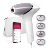 IPL hair removal device Philips Lumea Prestige BRI947/00 with face and body attachments, 250000 flashes, skin tone sensor