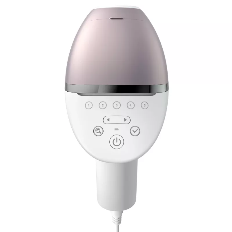 IPL hair removal device Philips Lumea Prestige BRI947/00 with face and body attachments, 250000 flashes, skin tone sensor