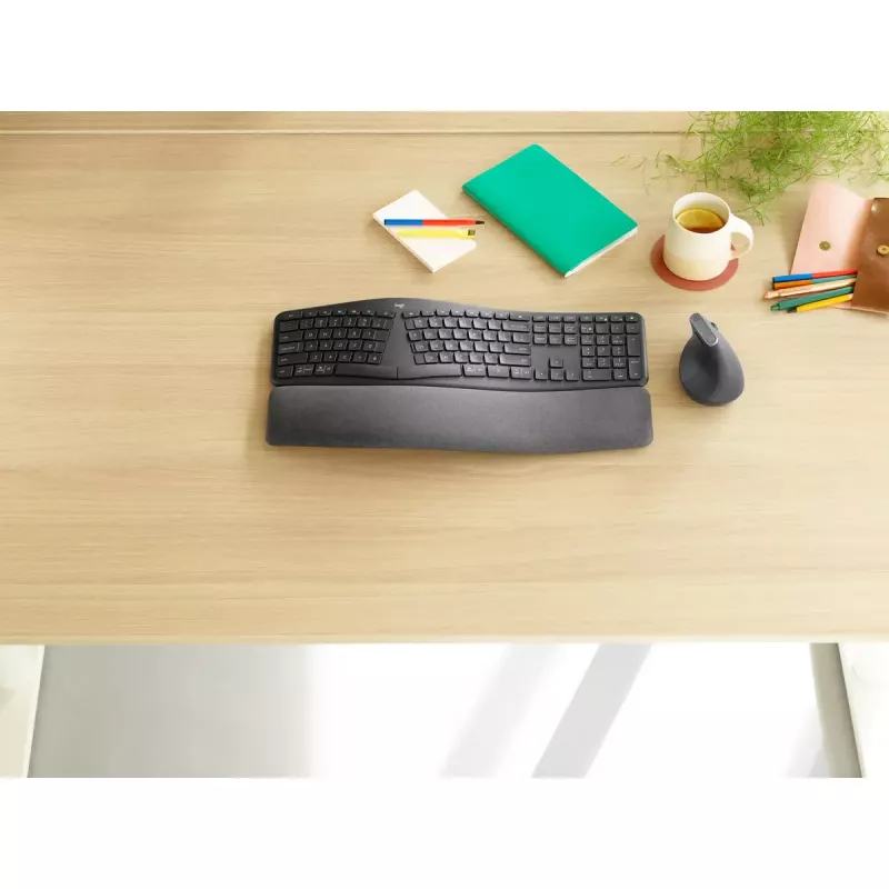 LOGITECH Ergo K860 - Wireless Split Keyboard Business Graphite Qwerty Pan Nordic