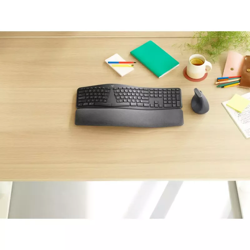 LOGITECH Ergo K860 - Wireless Split Keyboard Business Graphite Qwerty Pan Nordic