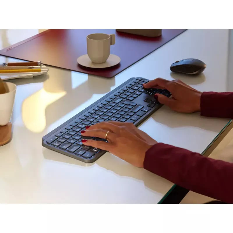 LOGITECH MX Keys For Business - Graphite - Dansk/ Norsk/ Svenska/ Suomalainen Qwerty