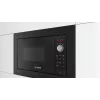 Bosch Serie 2 BFL623MB3 microwave Black Solo microwave Built-in 20 L 800 W