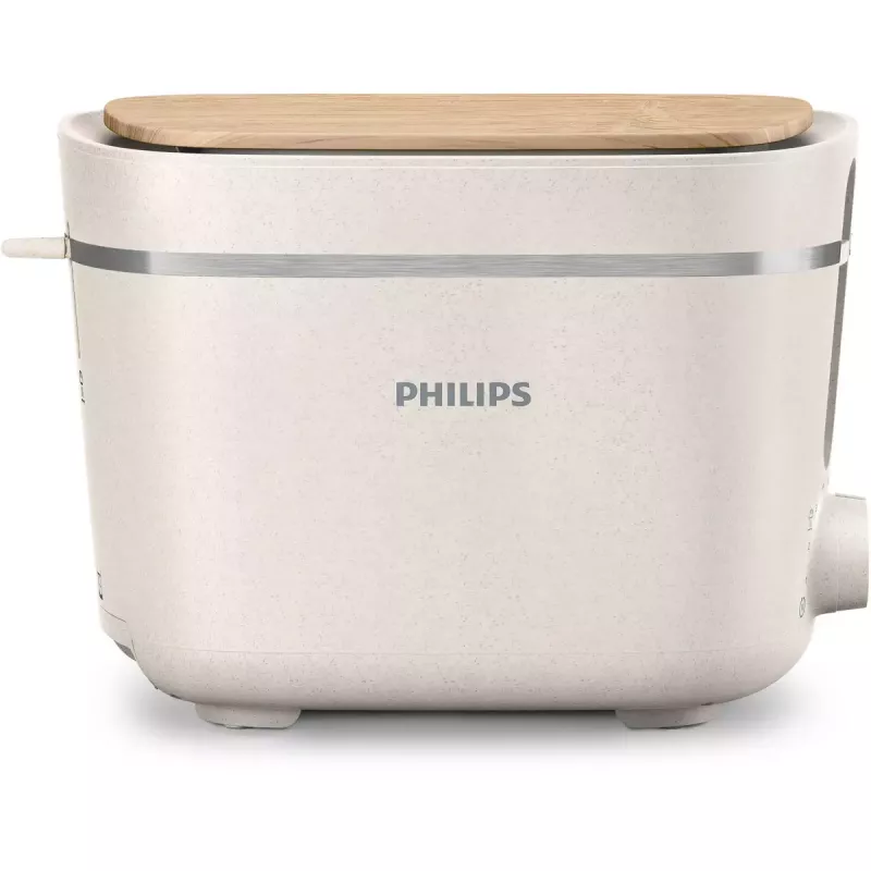 Toaster Philips HD2640/10 Eco Conscious Edition, 2-slice, 830 W, white