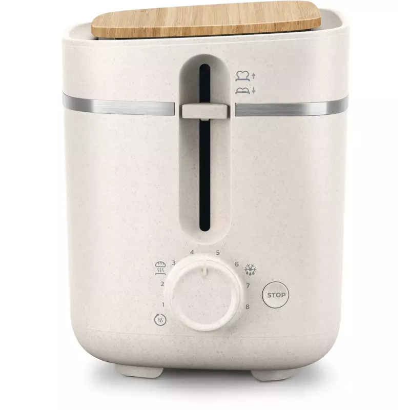 Toaster Philips HD2640/10 Eco Conscious Edition, 2-slice, 830 W, white