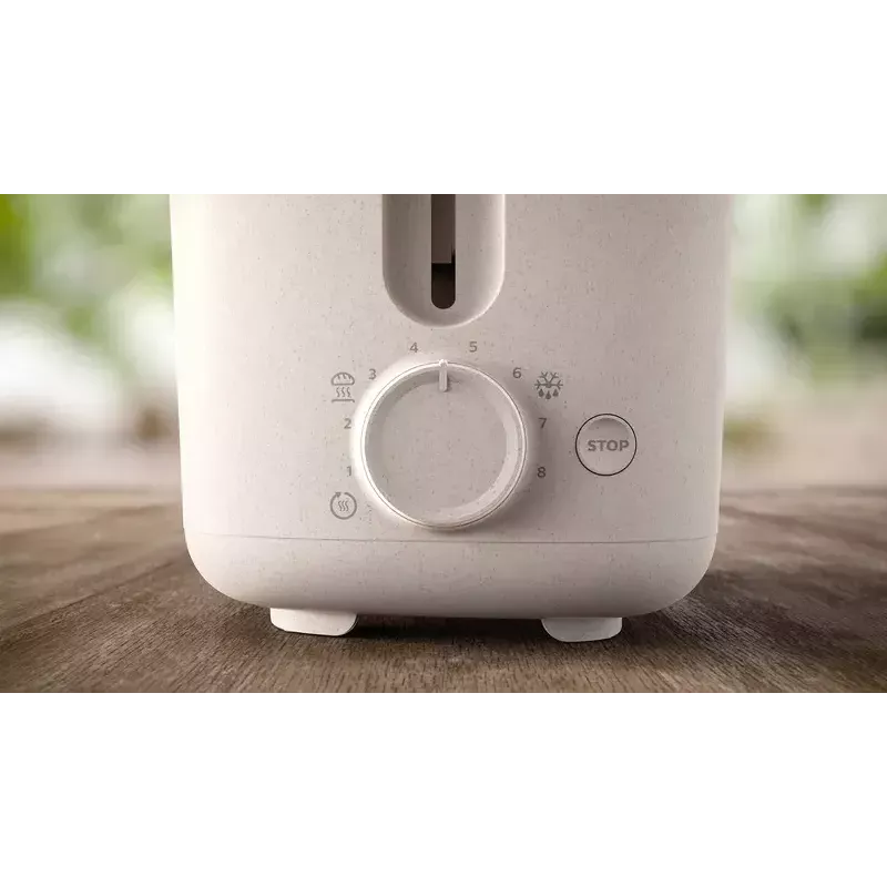Toaster Philips HD2640/10 Eco Conscious Edition, 2-slice, 830 W, white