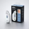 Electric nasal aspirator BRAUN BNA 100 — battery‑powered, adjustable suction, removable tips, white