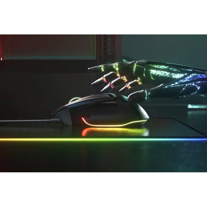 Gaming mouse Razer Basilisk V3, right-hand, optical 26,000 DPI, 11 programmable buttons, USB Type-A, black