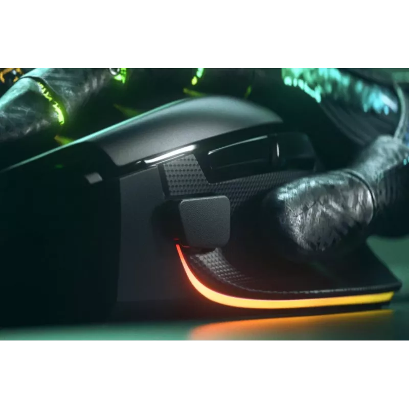 Gaming mouse Razer Basilisk V3, right-hand, optical 26,000 DPI, 11 programmable buttons, USB Type-A, black