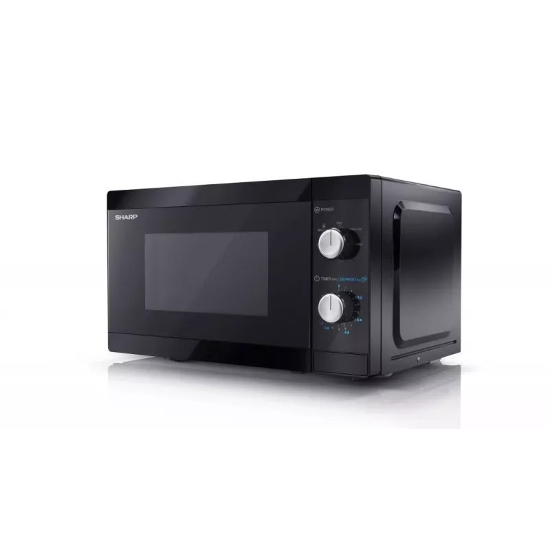 Sharp YC-MS01E-B microwave Black Solo microwave Countertop 20 L 800 W